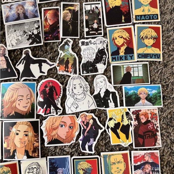 Tokyo Revengers 50 pcs Sticker Set Japanese Anime - Picture 6 of 7